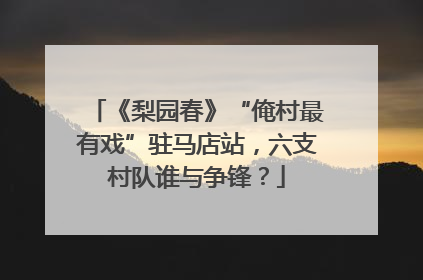 《梨园春》“俺村最有戏”驻马店站，六支村队谁与争锋？
