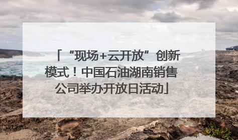 “现场+云开放”创新模式！中国石油湖南销售公司举办开放日活动