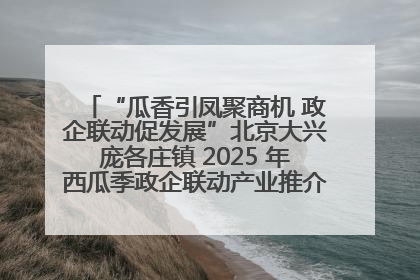 “瓜香引凤聚商机 政企联动促发展”北京大兴庞各庄镇 2025 年西瓜季政企联动产业推介活动圆满举行