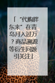 “代购胖东来”在青岛月入过万？商品溯源等衍生问题引关注