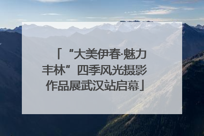 “大美伊春·魅力丰林”四季风光摄影作品展武汉站启幕