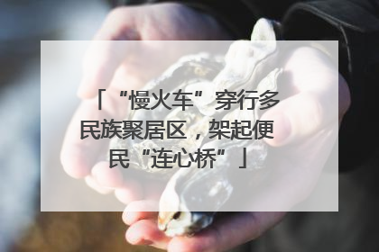 “慢火车”穿行多民族聚居区，架起便民“连心桥”
