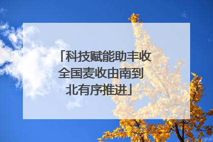 科技赋能助丰收 全国麦收由南到北有序推进