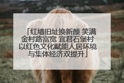 红墙旧址换新颜 笑满金村路富宽 宜君石堡村以红色文化赋能人居环境与集体经济双提升