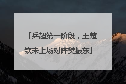 乒超第一阶段，王楚钦未上场对阵樊振东