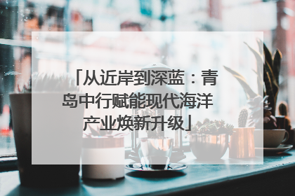 从近岸到深蓝：青岛中行赋能现代海洋产业焕新升级