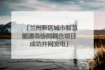 兰州新区城市智慧能源岛协同耦合项目成功并网发电