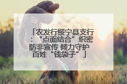 农发行绥宁县支行：“点面结合”织密防非宣传 倾力守护百姓“钱袋子”