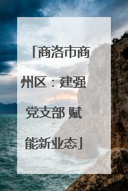 商洛市商州区：建强党支部 赋能新业态