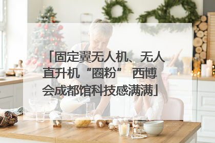 固定翼无人机、无人直升机“圈粉” 西博会成都馆科技感满满