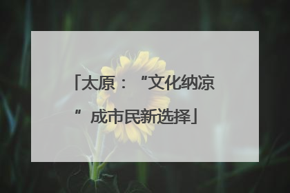 太原：“文化纳凉”成市民新选择