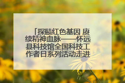 探赜红色基因 赓续精神血脉——怀远县科技馆全国科技工作者日系列活动走进怀远县实验中学