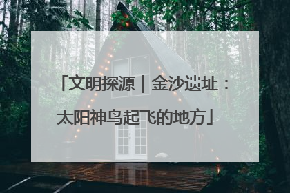 文明探源｜金沙遗址：太阳神鸟起飞的地方
