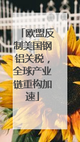 欧盟反制美国钢铝关税，全球产业链重构加速