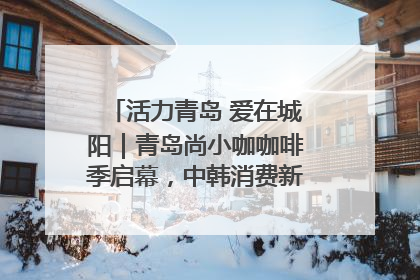活力青岛 爱在城阳｜青岛尚小咖咖啡季启幕，中韩消费新场景点燃夏日热情