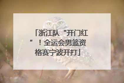 浙江队“开门红”！全运会男篮资格赛宁波开打
