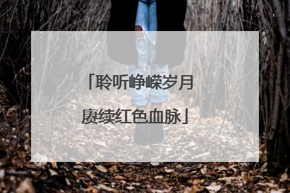 聆听峥嵘岁月 赓续红色血脉