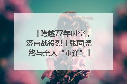 跨越77年时空，济南战役烈士张同尧终与亲人“重逢”