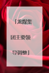 龙煤集团主要领导调整