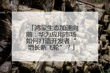 鸿蒙生态加速向前：华为应用市场如何打造开发者“增长新飞轮”？